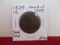 1839 Head of 1838 Classic Head Large One Cent Coin