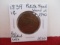 1839 Petite Head of 1840 Classic Head Large One Cent Coin