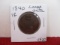 1840 Classic Head Large One Cent Coin