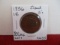 1856 Slant 5's Classic Head Large One Cent Coin