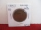 *1857 Large Date Classic Head Large One Cent Coin