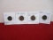 1860's-1880's Indianhead Pennies-Lot of 4