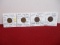 Interesting Wheat Penny Mixed Lot-4 Coins
