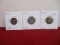 Early 1900's Barber Silver Dimes-Lot of 3