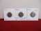 Early 1900's Barber Silver Dimes-Lot of 3