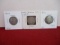 1800's-1900's Barber Silver Quarter Dollars-Lot of 3