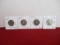 1920's Standing Liberty Silver Quarter Dollars-Lot of 4