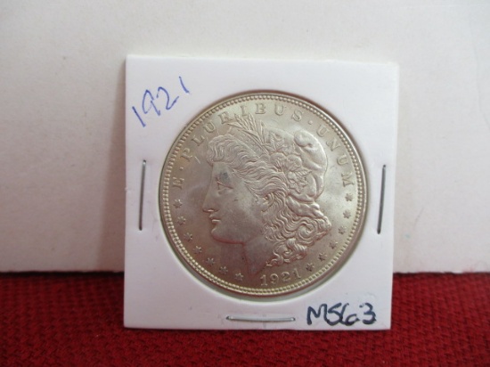 1921 Morgan Silver Dollar Coin