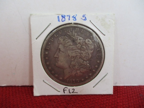 1878-S Morgan Silver Dollar Coin-A