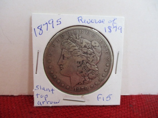 1879-S Reverse of 1879 Slant Top Arrow Morgan Silver Dollar Coin