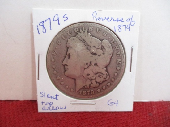 1879-S Reverse of 1879 Slant Top Arrow Morgan Silver Dollar Coin