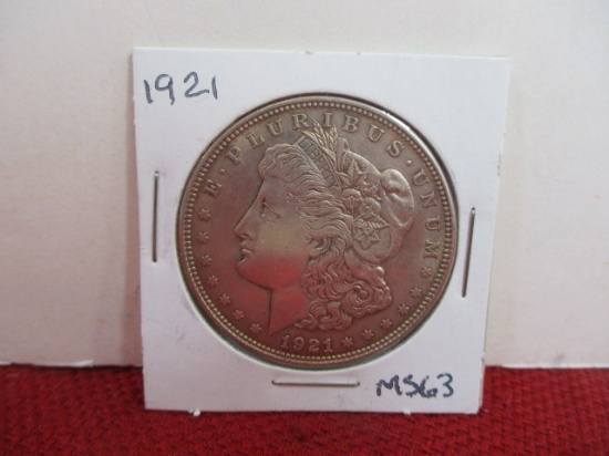1921 Morgan Silver Dollar Coin