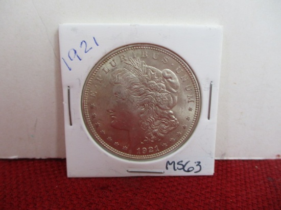 1921 Morgan Silver Dollar Coin