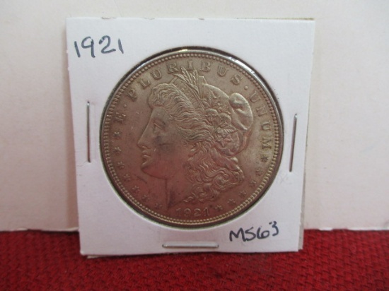 1921 Morgan Silver Dollar Coin