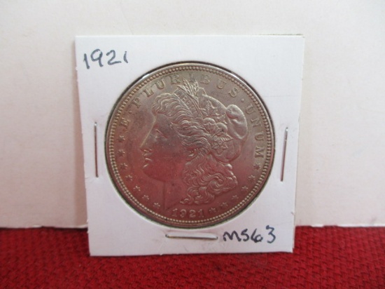 1921 Morgan Silver Dollar Coin