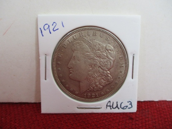 1921 Morgan Silver Dollar Coin