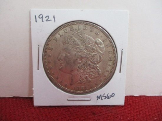 1921 Morgan Silver Dollar Coin