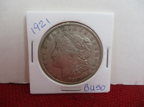 1921 Morgan Silver Dollar Coin