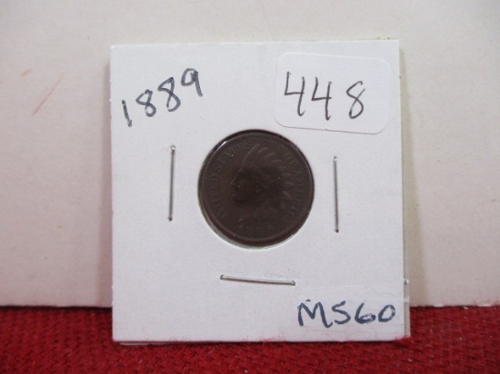 1889 Indianhead Penny