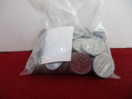 Hollow Tavern-Town of Rib Mountain Tokens-Lot of 150