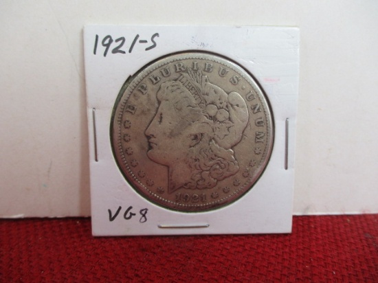 1921-S Morgan Silver Dollar Coin