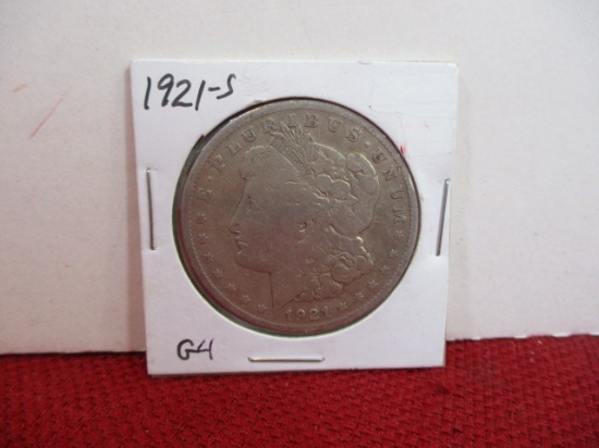 1921-S Morgan Silver Dollar Coin