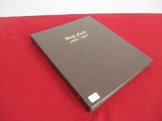 Dansco Half Cents Collector Book 1793-1857