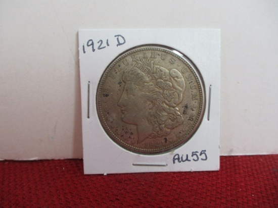 1921-D Morgan Silver Dollar Coin