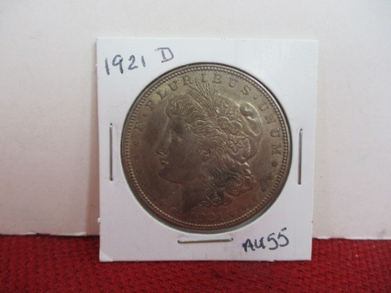 1921-D Morgan Silver Dollar Coin
