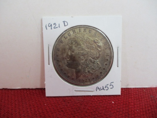 1921-D Morgan Silver Dollar Coin