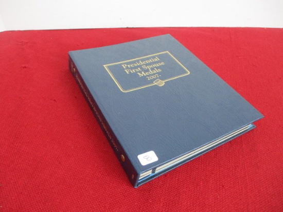 Whitman Classic Presidential First Spouse Medal Collector Book