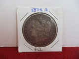 1878-S Morgan Silver Dollar Coin-A