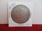 1878-S Morgan Silver Dollar Coin-B