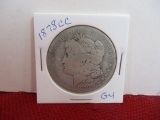 *1878-CC Morgan Silver Dollar Coin