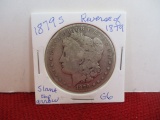 1879-S Reverse of 1879 Slant Top Arrow Morgan Silver Dollar Coin