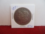 1881 Morgan Silver Dollar Coin-A