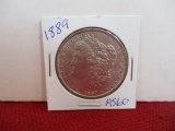 1889 Morgan Silver Dollar Coin