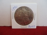1890 Morgan Silver Dollar Coin-B