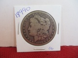 1890-O Morgan Silver Dollar Coin-B