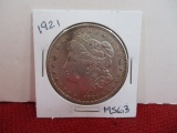 1921 Morgan Silver Dollar Coin
