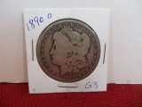1890-O Morgan Silver Dollar Coin-F