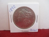 1892 Morgan Silver Dollar Coin