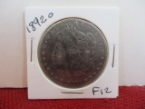 1892-O Morgan Silver Dollar Coin-A
