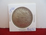 1896 Morgan Silver Dollar Coin-D