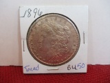 1896 Morgan Silver Dollar Coin-E