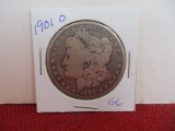 1901-O Morgan Silver Dollar Coin-C