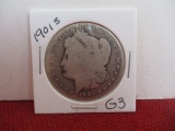 1901-S Morgan Silver Dollar Coin