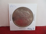 1921 Morgan Silver Dollar Coin