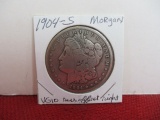1904-S Reverse Offset Right Morgan Silver Dollar Coin