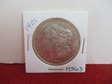 1921 Morgan Silver Dollar Coin
